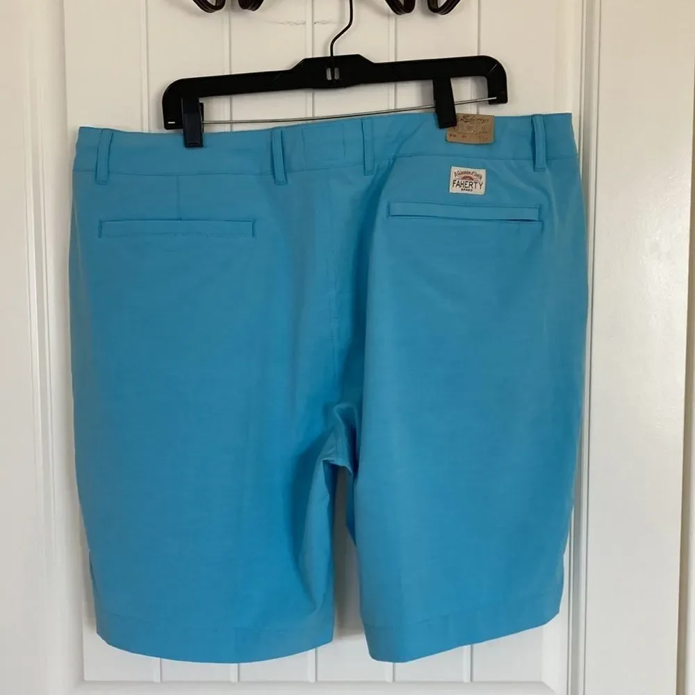 Faherty Shorts Mens 42 All Day Blue 9